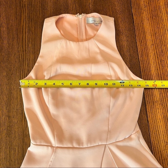 Adelyn Rae Light Pink Athena Fit Flare Dress // Size XS - Picture 6 of 9